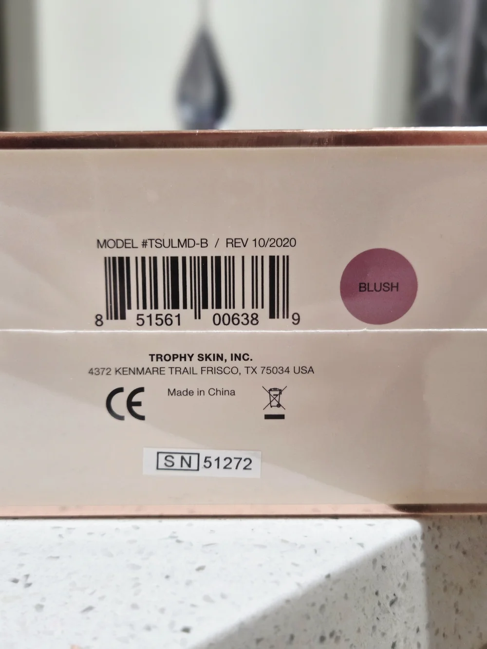 TROPHY SKIN UltradermMD 3-in-1 Skincare Device - White & Rose Gold